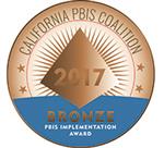 California PBIS Coalition 2017 Bronze Medal logo California PBIS Coalition 2017 Bronze Medal logo